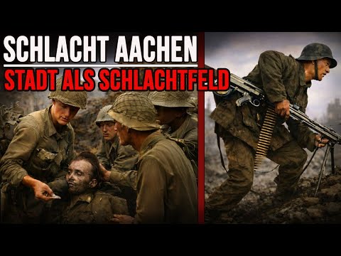 SCHLACHT AACHEN: Wie konnte die US-Armee die erste deutsche Stadt erobern | Zweiter Weltkrieg Doku