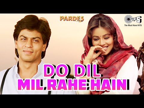 Do Dil Mil Rahe Hain Magar Chupke Chupke | Pardes | Shah Rukh Khan | Kumar Sanu | 90's Hits