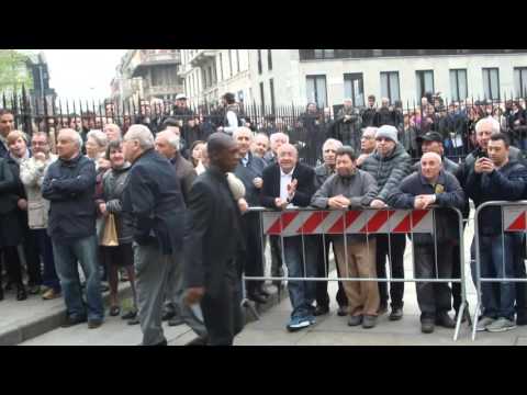 Immagini: Milano rende l’ultimo grande omaggio a Cesare Maldini