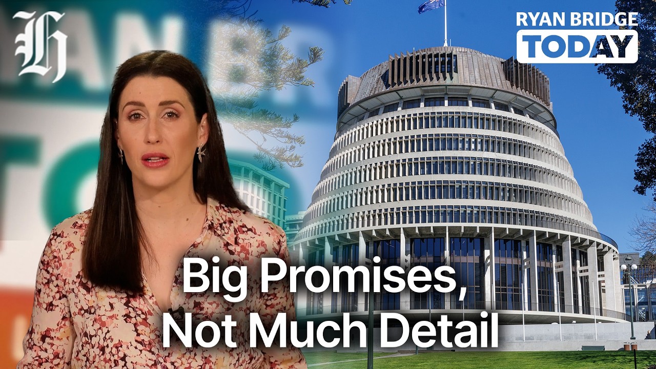 Nadine Higgins: Big promises, but not much detail | Ryan Bridge TODAY