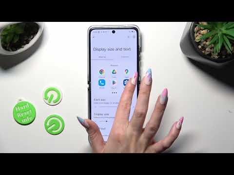 How to Change Font Size on Motorola Razr 40 Ultra - Adjust Text Size