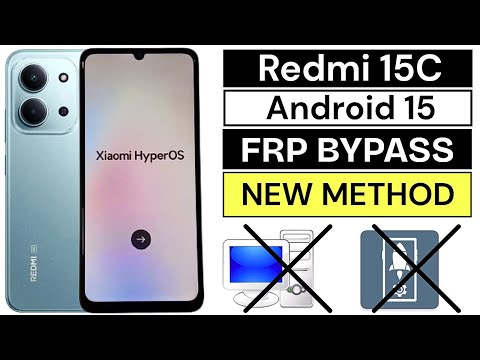 Redmi 15c Frp Bypass Android 15 | Xaiomi Hyperos Redmi 15c Google Account Lock Unlock Without PC