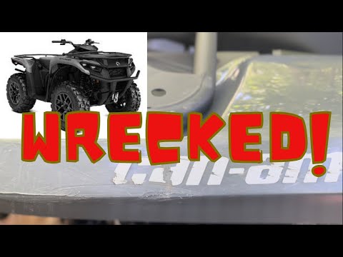 We WRECKED a Brand New Cam-am Outlander 700!