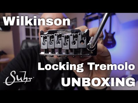 Wilkinson WVS130/2P Bridge Tremolo Locking Saddles - Chrome image 7