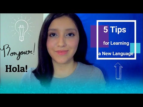 LEARNING A NEW LANGUAGE | 5 TIPS
