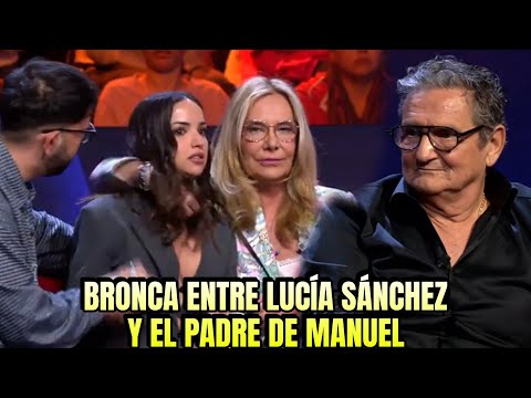 GRAN BRONCA entre Lucía Sánchez y el padre de Manuel Gambita relajá en GH DÚO + Manuel a la calle!