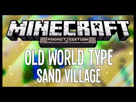 Insane Old World Seed - Sand Village & Taiga Biome in MCPE