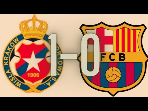 Wisła Kraków - FC Barcelona 1-0 ( SKRÓT MECZU - Polski komentarz ) 26.08.2008