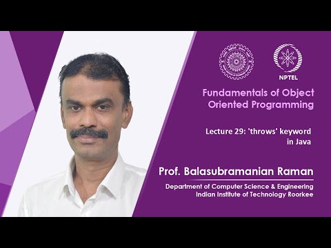 Lecture 1 Introduction to Object Oriented Programming