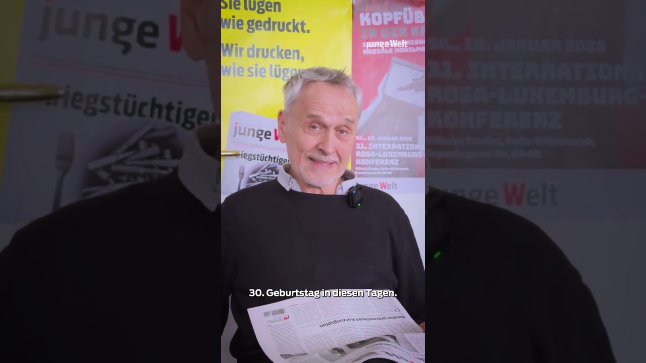 Werde jetzt Mitherausgeber der Tageszeitung jungen Welt!