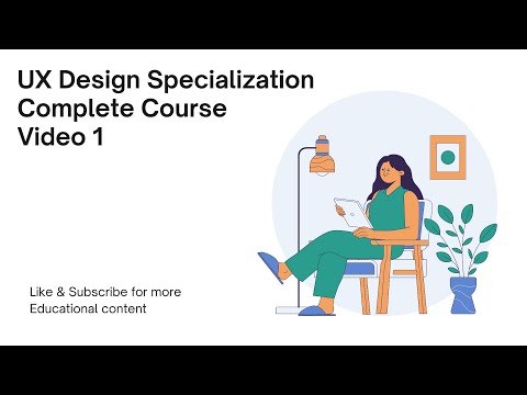 UX Design For Beginners: Course 1-Foundations User Experience Design