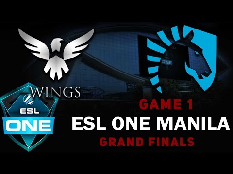 Wings vs. Liquid - Game 1. GRAND FINALS @ ESL One Manila