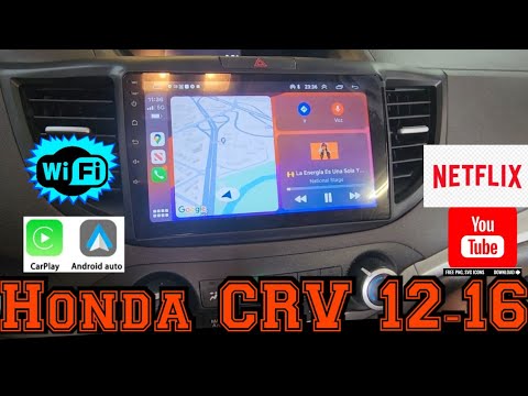 2013 Honda CRV How to remove the radio Install  Carplay Android Auto mirror cast Netflix youtube