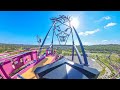 DC Rivals HyperCoaster Warner Brothers Movie World Onride 4K Wide Angle