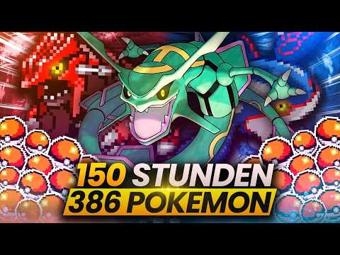 Ich habe 150H um ALLE 386 Pokémon zu fangen!