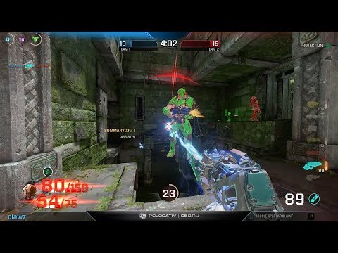 Clawz + Silencep vs. COOLLERZ + Latrommi (Final, QC Community 2x2 EU #1) – Quake Champions