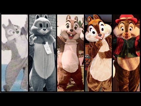 The Evolution Of Chip & Dale In Disney Theme Parks! DIStory Ep. 9! Disney Theme Park History!
