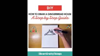 🏠 Learn how to draw a Gingerbread House step by step in this fun, easy-to-follow tutorial!