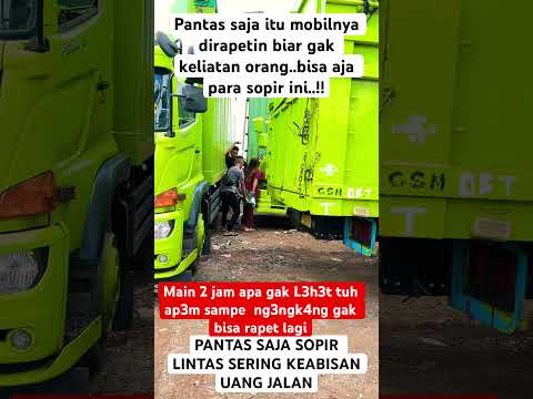 SISI GELAP SOPIR FUSO..⁉️