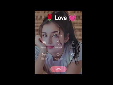 My love ❤️ romantic girl voice video call prank indian girl Fake Friend with call prank One sided 