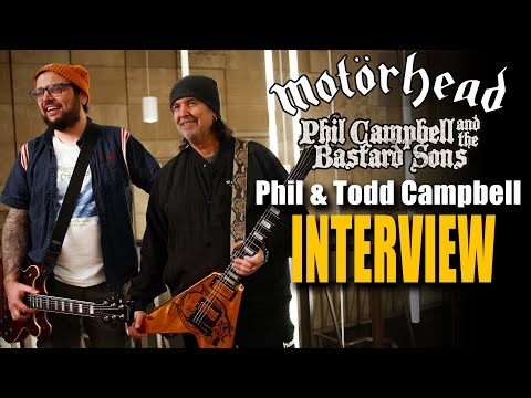 FRAMUS Interview | Phil Campbell of Motörhead & Todd Campbell of PHIL CAMPBELL AND THE BASTARD SONS