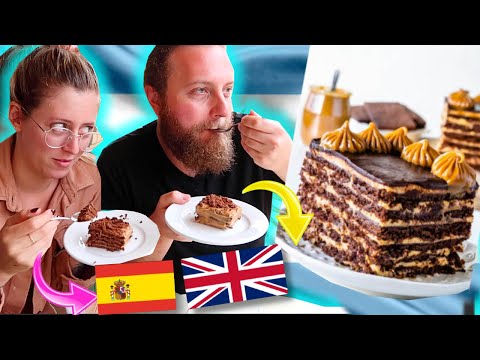 BRITANICO Y ESPAÑOLA PRUEBAN LA CHOCOTORTA ARGENTINA! Caro Trippar Vlogs