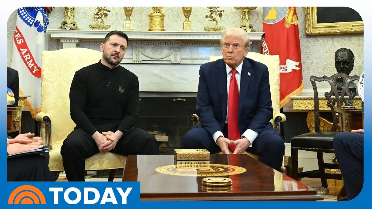 World leaders react to the tense Trump-Zelenskyy meeting
