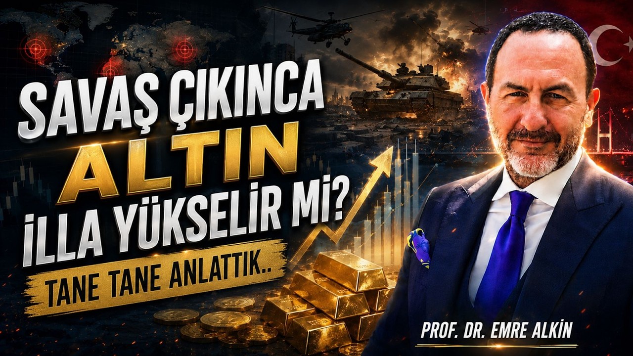 Savaş Çıkınca Altın İlla Yükselir mi? Tane Tane Anlattık.. | Emre Alkin