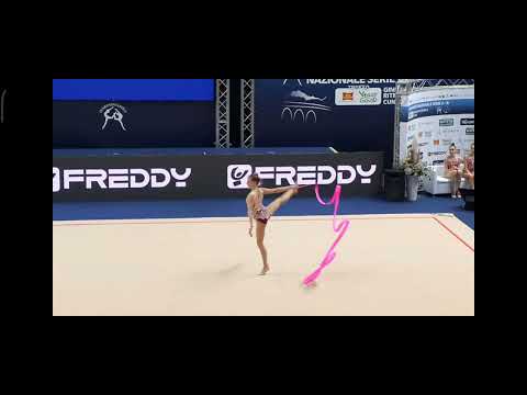 Chiara BADII - RIBBON Individual routine - Serie A Italy 2023