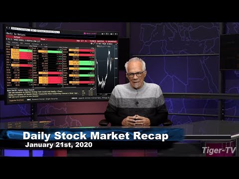 January 21st, Daily Market Recap on TFNN - 2020