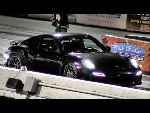 Fastest 2014 Porsche 991 Turbo S ?? 10.4 @ 132 mph - 1/4 mile Drag Video - Road Test TV ®