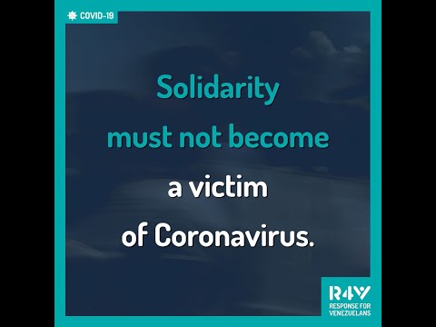 Solidarity must not become a victim of COVID-19