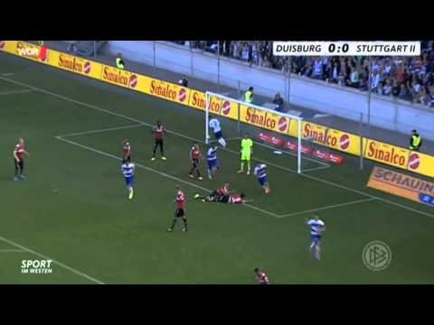 MSV Duisburg vs. VfB Stuttgart II (3.Liga 13.Spieltag 2014/2015)