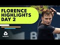 Bublik Against Garin; Nakashima & Gasquet In Action | Florence 2022 Highlights Day 2