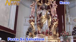 preview picture of video 'Militello Val di Catania, festa Ss Salvatore 2014. A sciuta. Sparo bombe a carta'