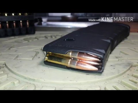 Magpul D50 .308 Drum Fifty Round Mag Dump