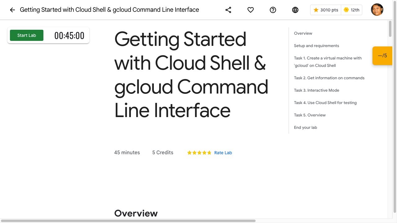 Getting Started with Cloud Shell & gcloud Command Line Interface