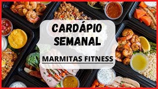 MARMITA FITNESS  - CARDPIO SEMANAL