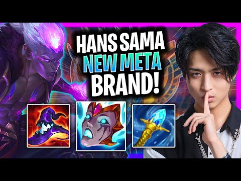 HANS SAMA TRIES SOME NEW META BRAND! | G2 Hans Sama Plays Brand ADC vs Kai'Sa!  Season 2024