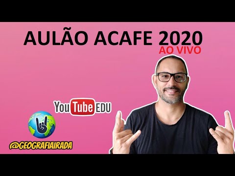 AULÃO ACAFE 2020 | AO VIVO
