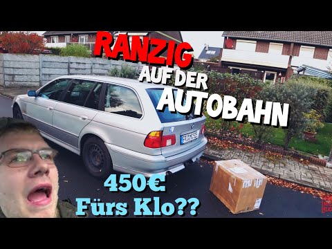 What a piece of junk! A €450 BMW, FIRST test drive! I'm supposed to work with that??