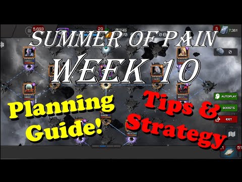 Week 10 Summer of Pain Preparation Guide | Tips & Strategy | Marvel Contest of Champions