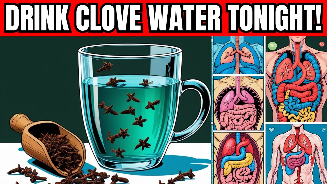 THE BENEFITS OF DRINKING CLOVE WATER AT NIGHT (DOCTORS NEVER SHARE THESE 7 POWERFUL HEALTH BENEFITS)