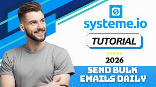 How to Send Bulk Emails Daily Using Systeme.io in 2026 (Step-by-Step Tutorial)