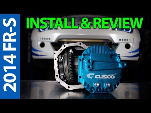 Cusco LSD and Diff Cover - 2014 Scion FR-S Install/Review