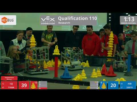 2018 VRC Res Q110 - 12J 7700R vs 46B 2567X - 99 to 45