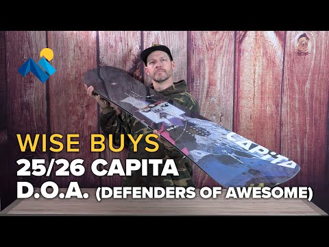 Is The 25/26 Capita Defenders Of Awesome (DOA) Snowboard A Wise Buy For You?