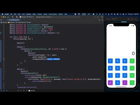 SwiftUI Calculator Tutorial Part 3: Final UI Design