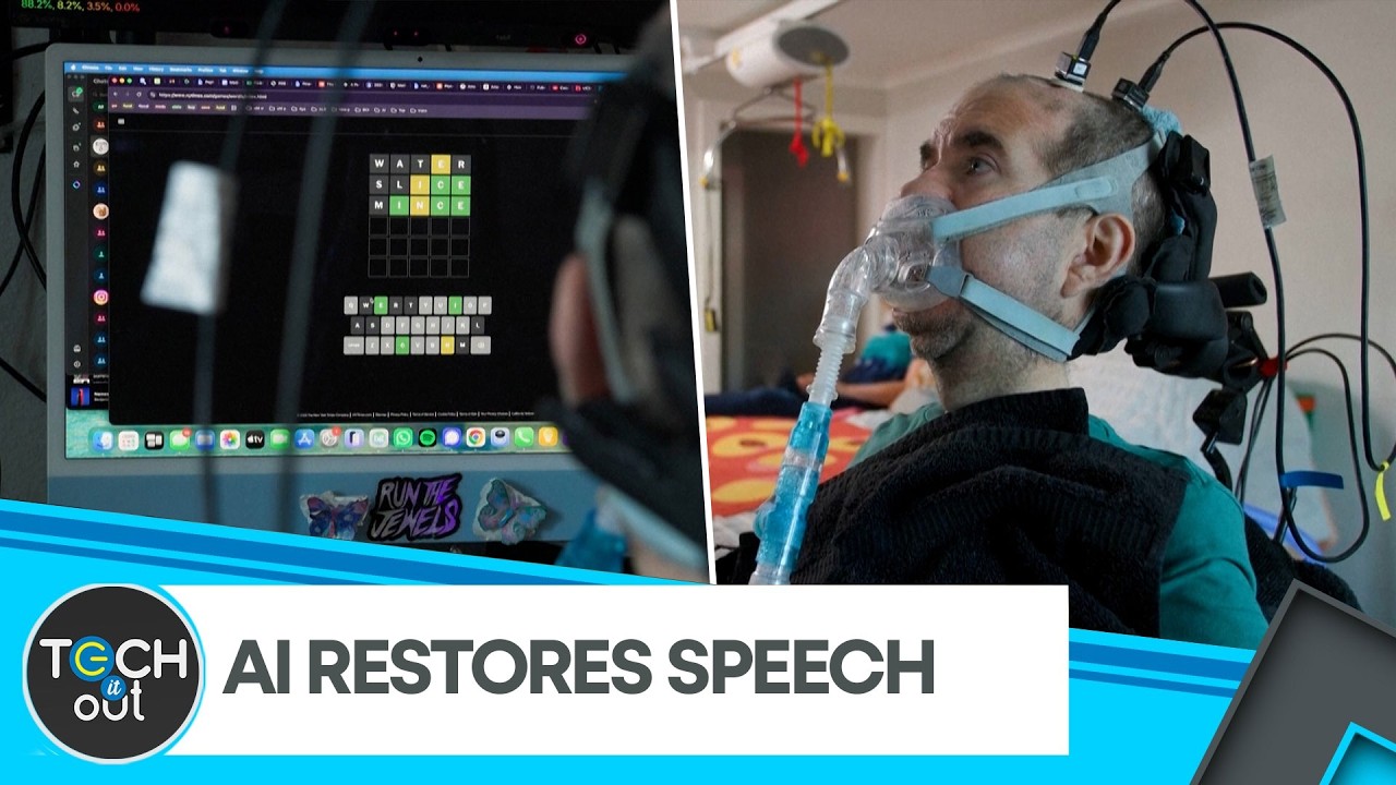 AI & Brain Implants Are Helping an ALS Patient Speak Again | Brain-Computer Interface | Tech It Out