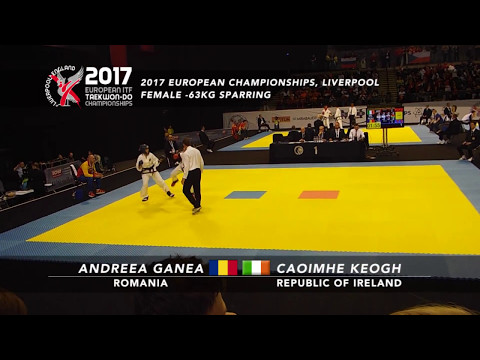 Andreea Ganea (ROM) v Caoimhe Keogh (IRL) - Female -63kg Sparring